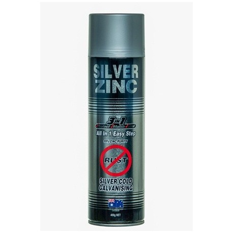 Silver Zinc - Cold Galvanizing Paint 400g NET