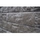 Ashlar Stone Face Sleeper - Charcoal 2.0m 200x80mm