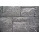 Ashlar Stone Face Sleeper - Charcoal 2.0m 200x80mm