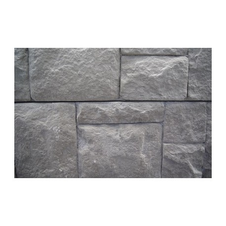 Ashlar Stone Face Sleeper - Charcoal 2.0m 200x80mm