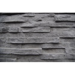 2.0m 200x80mm Stack Stone - Charcoal