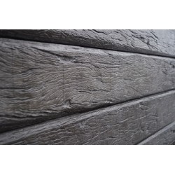 2.0m 200x80mm Timber Grain - Charcoal