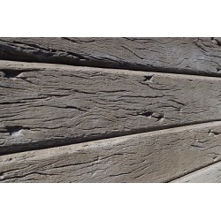 Rustic Woodgrain Sleeper - BROWN 200x80mm 