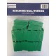 15mm Green Wedges (Bag of 50)